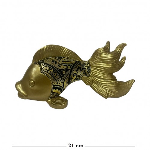HOL20508  (1-18) Фигурка Золотая рыбка  21*10*10см