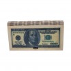 Купюрница для банкнот 100 Долларов, цветная, 17,8*9,8*2,2см