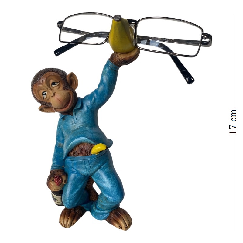 CNR65670  (1-36) Подставка под очки - обезьяна 10см