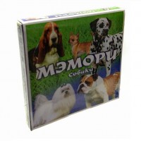 Карточная игра 9329 "Мэмори Собаки" (27 пар карточек)