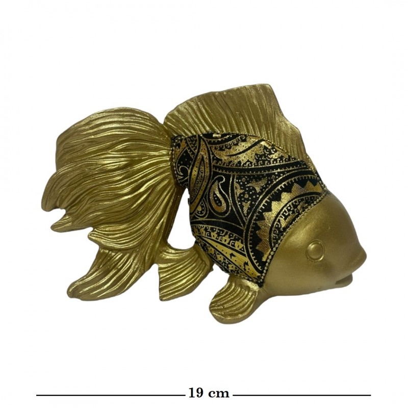 HOL20509  (1-18) Золотая рыбка 19*10*12см