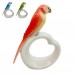 B2183-4  (96) Попугай (фарфор), 3цвета, 12см