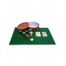 Набор для покера в железной коробке 120 фишек без номинала, 21,5*21,5*5,5см, К8097